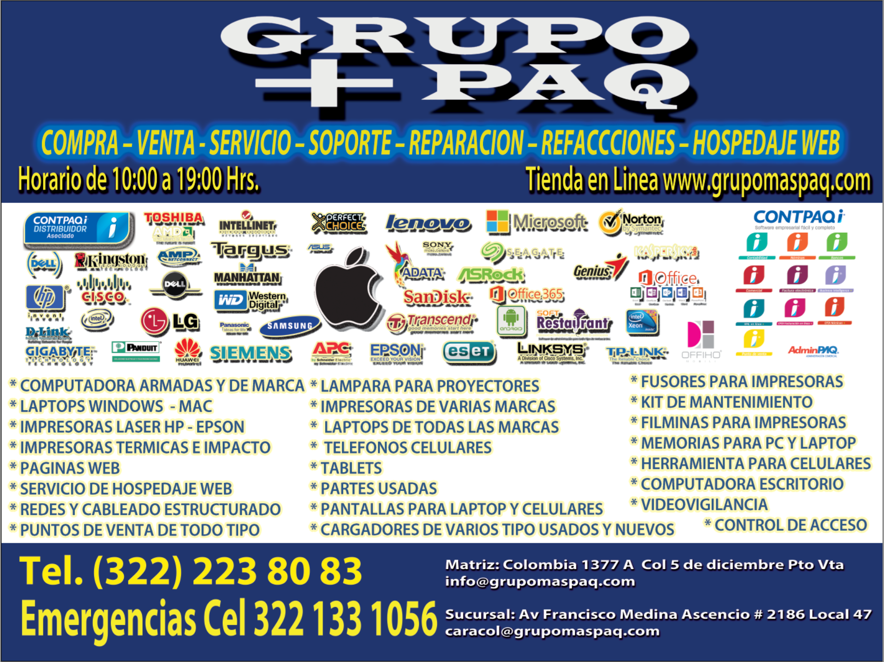 Domicilio Colombia 1377A Grupo Maspsaq