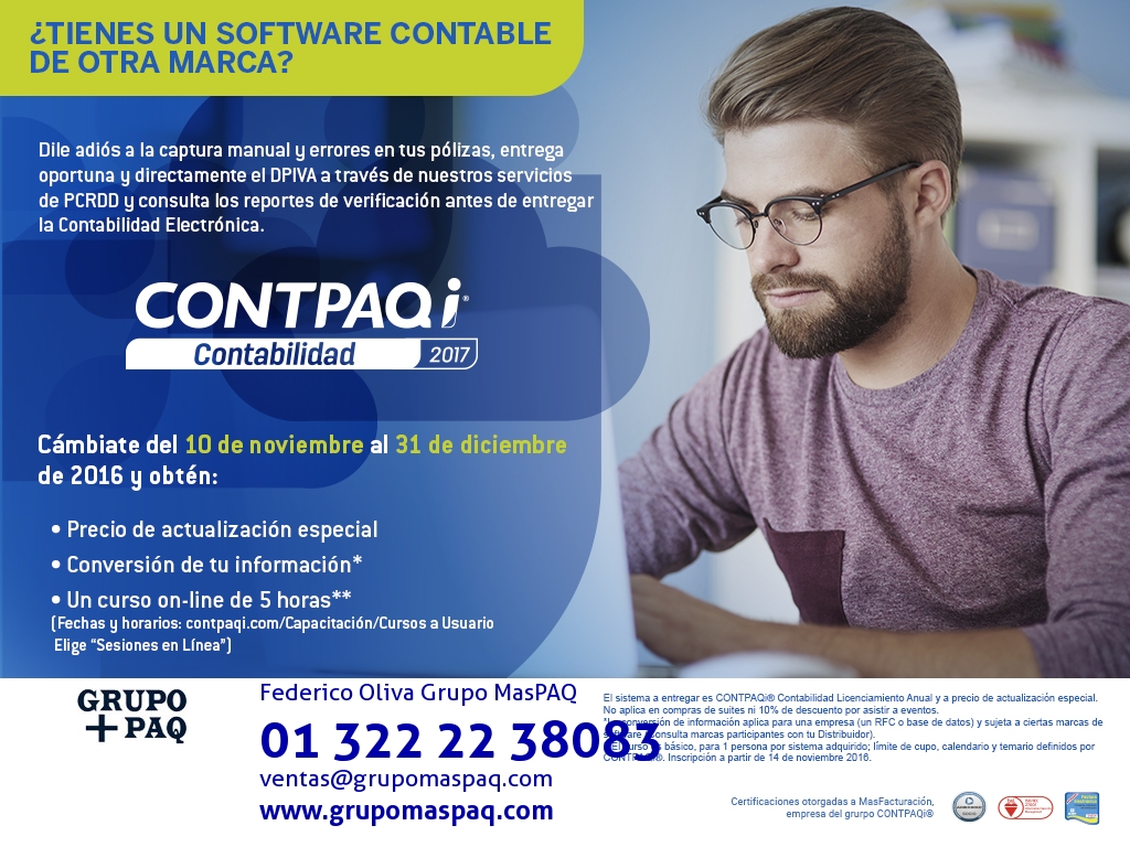 promocion contabilidad 2017 actualizacion competitiva  grupo maspaq