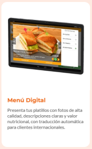 Menu digital