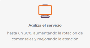 Agiliza el servicio