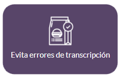 Evita errores de transcripción